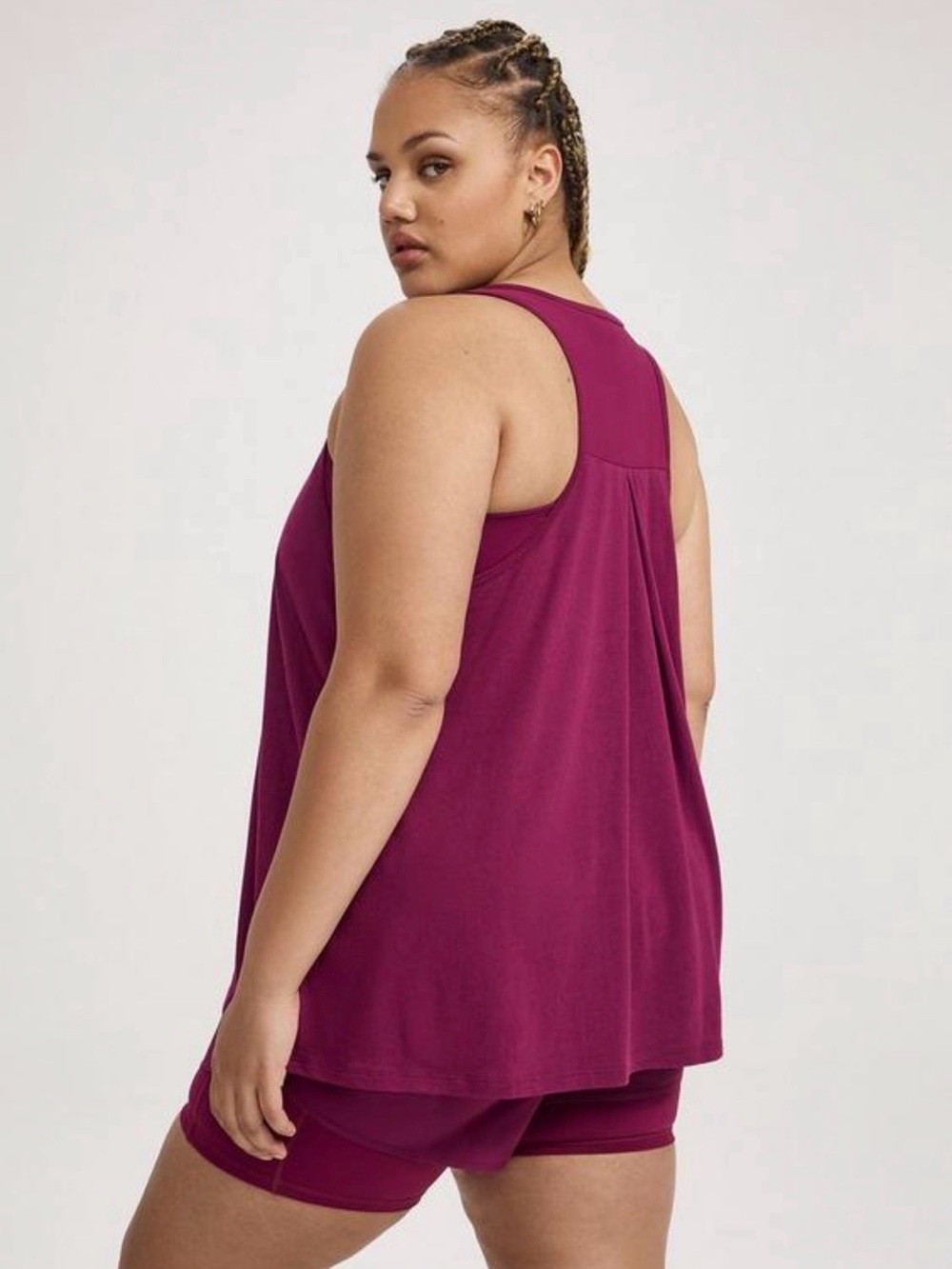 NWT Torrid Tru Performance Cotton Modal Tank and Bra 2-in-1 - Picture 3 of 7